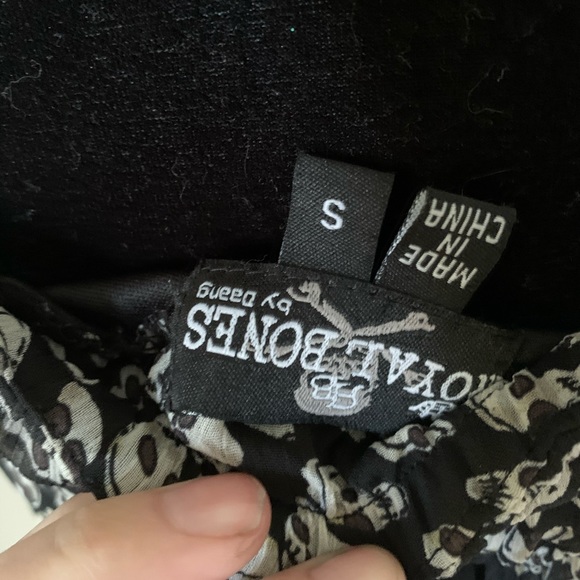 Sm Black/White Skull Dress - Picture 5 of 5